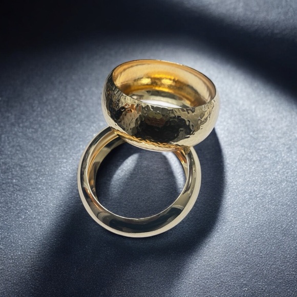 Elegant 2ps Gold hand bangles - Picture 7 of 7